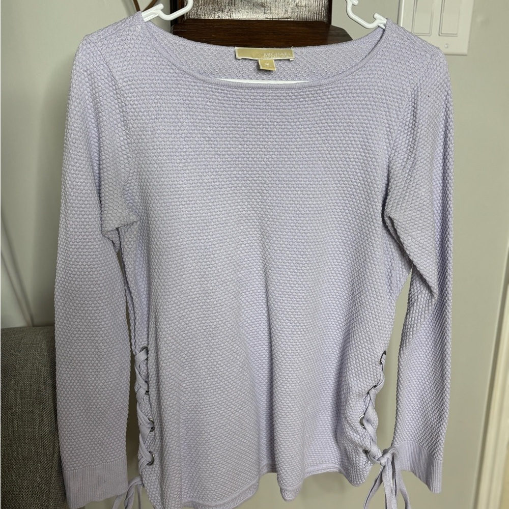 MICHAEL Michael Kors Lavender Long Sleeve Top